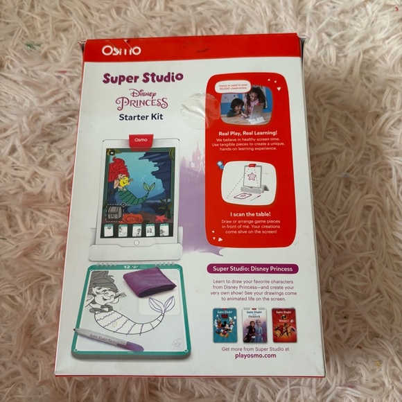 Osmo Disney Princess Super Studio Starter Kit Drawing IPad - Picture 2 of 3